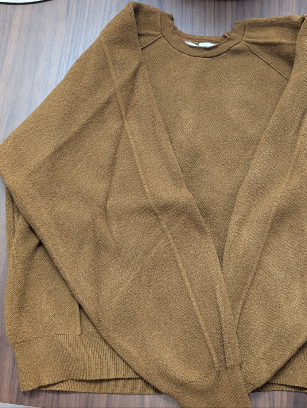 Cozy Mustard Knit Sweater